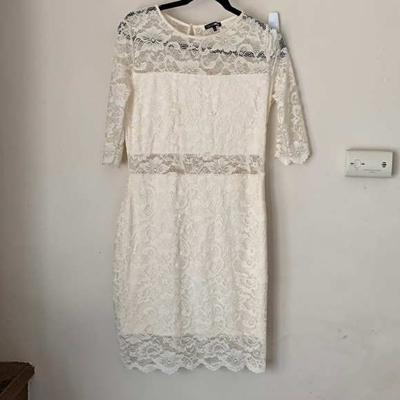 Fashion Nova Bodycon Lace Mini Dress - Picture 2 of 3